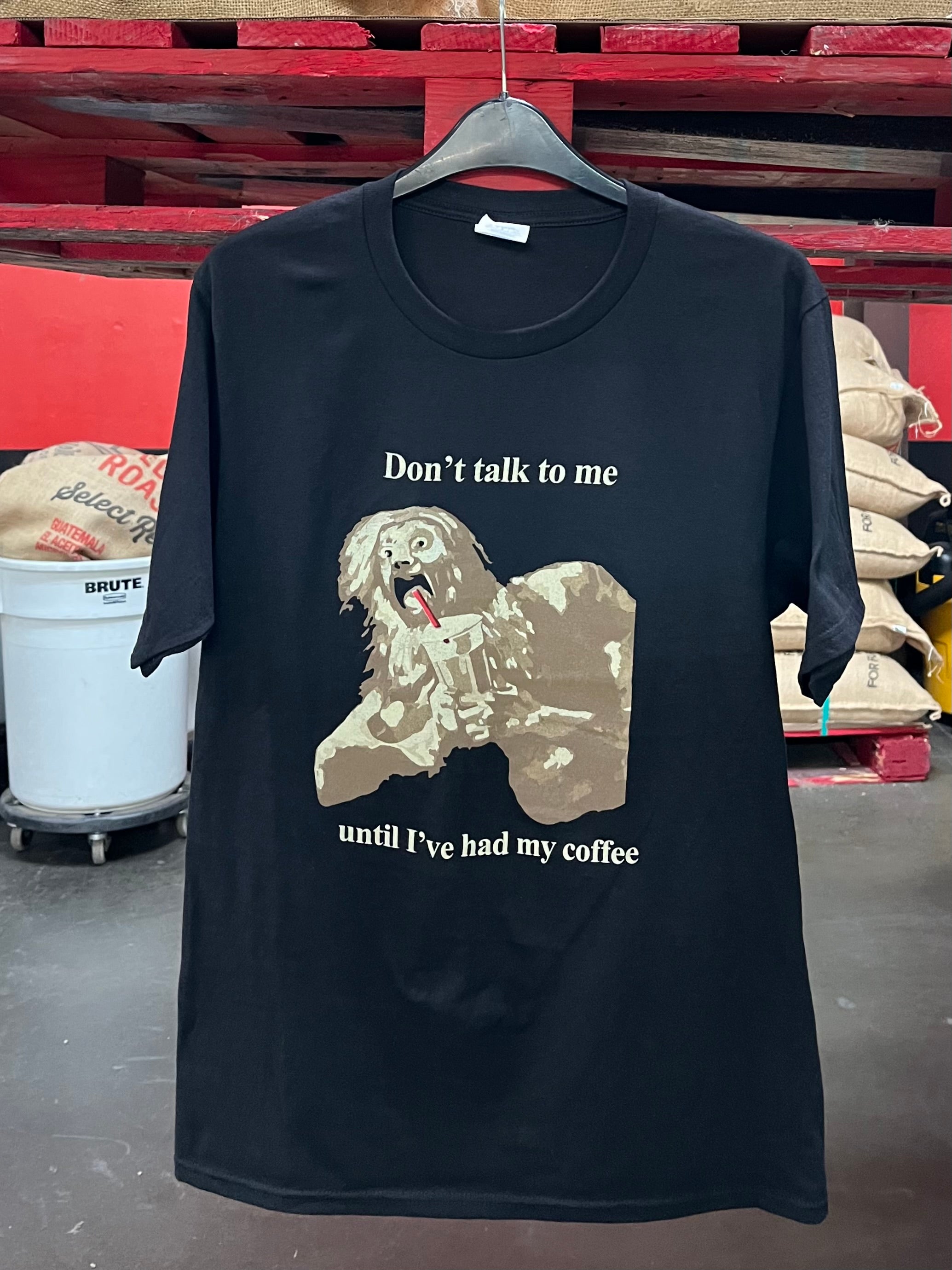 Saturn Devouring His Coffee T-shirt