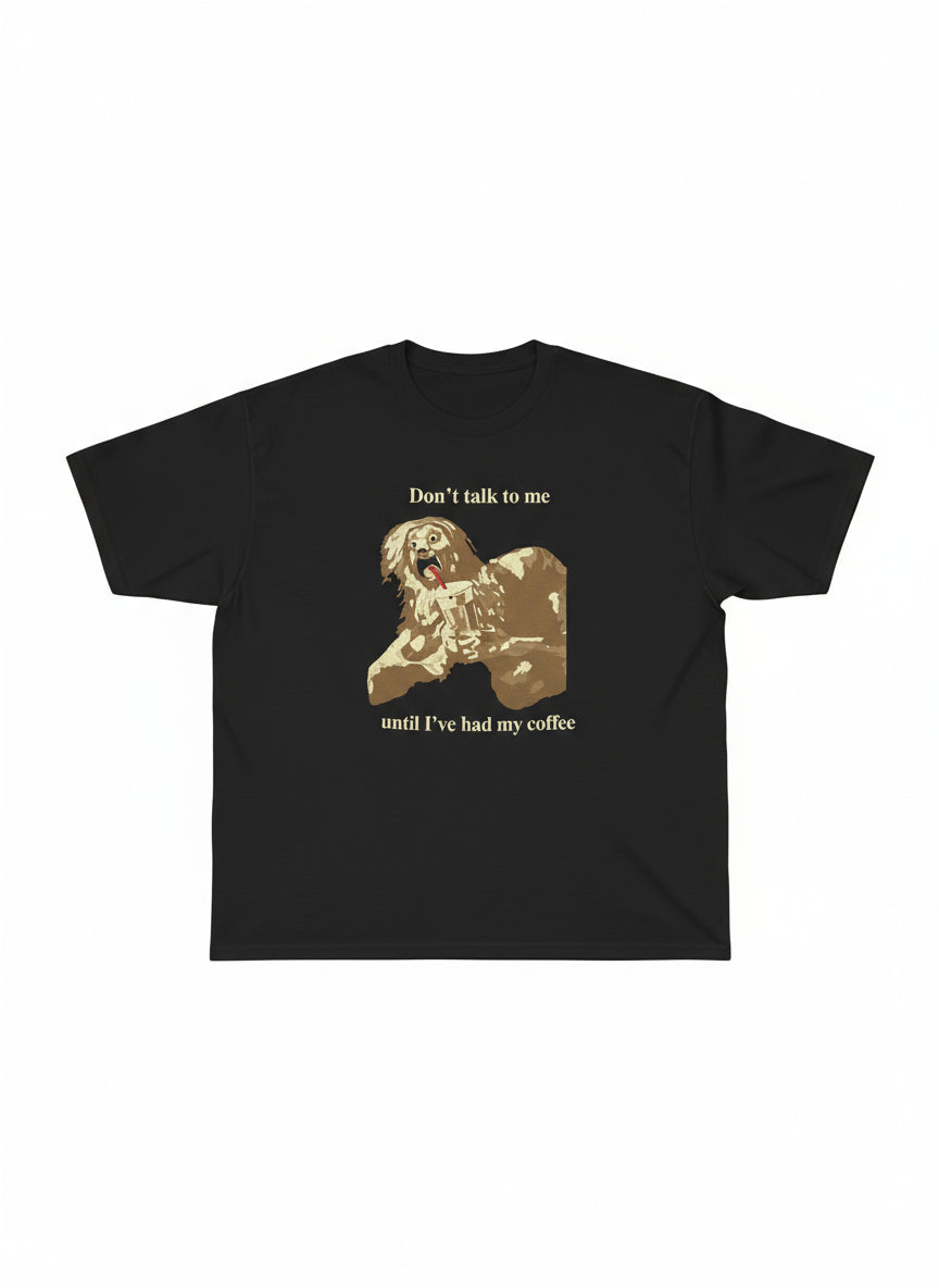 Saturn Devouring His Coffee T-shirt